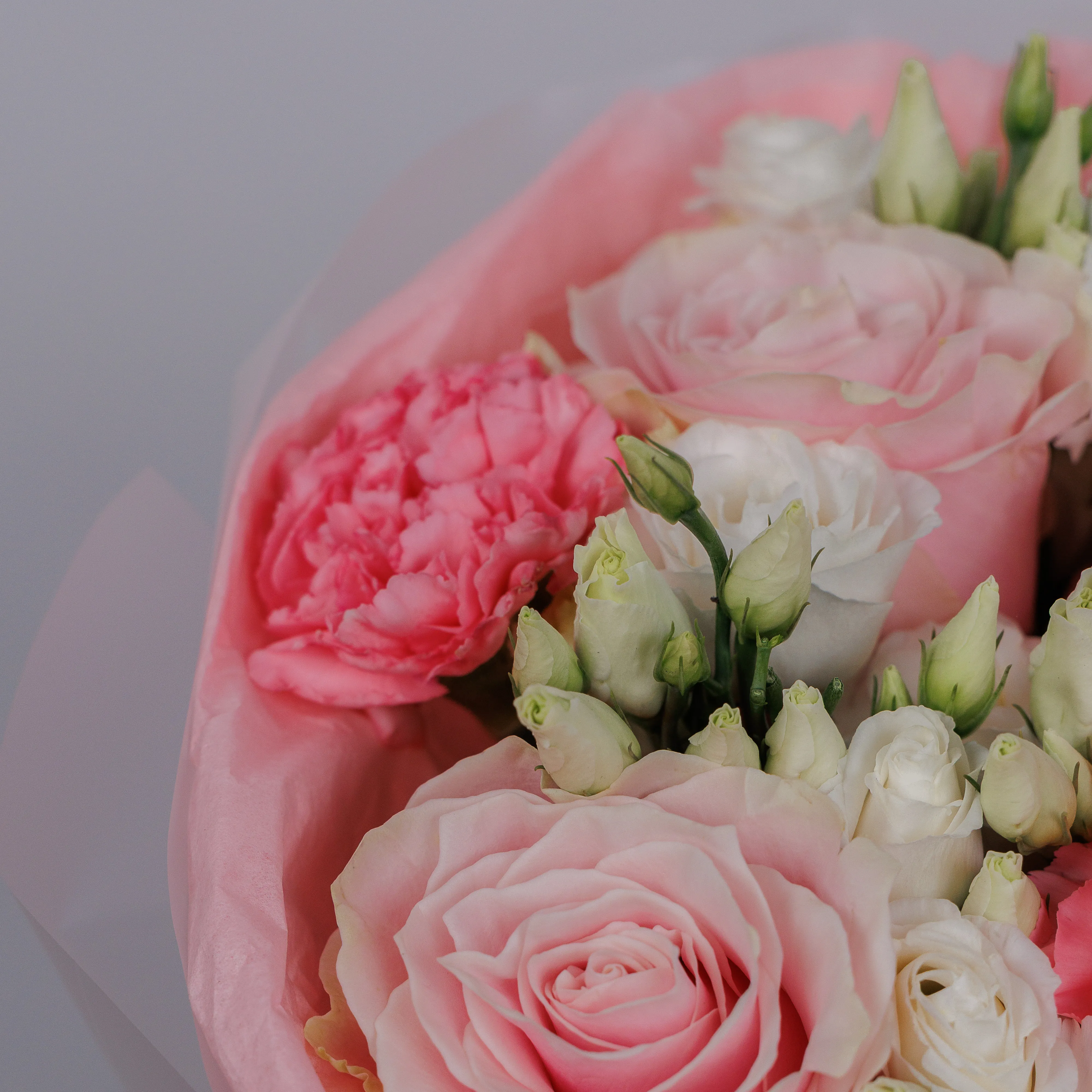 Букет Розовый закат