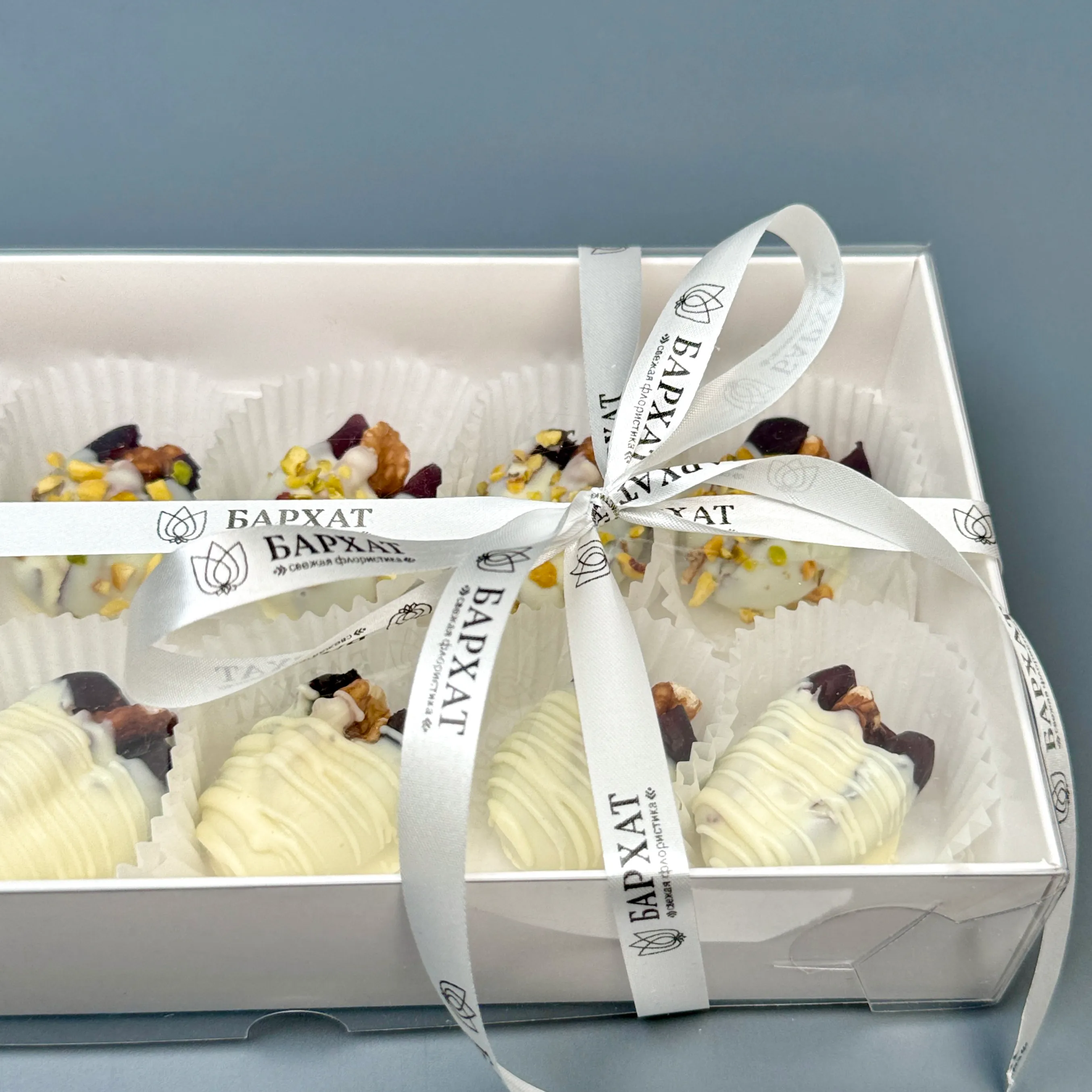 Букет Финики в шоколаде Сладкий дуэт