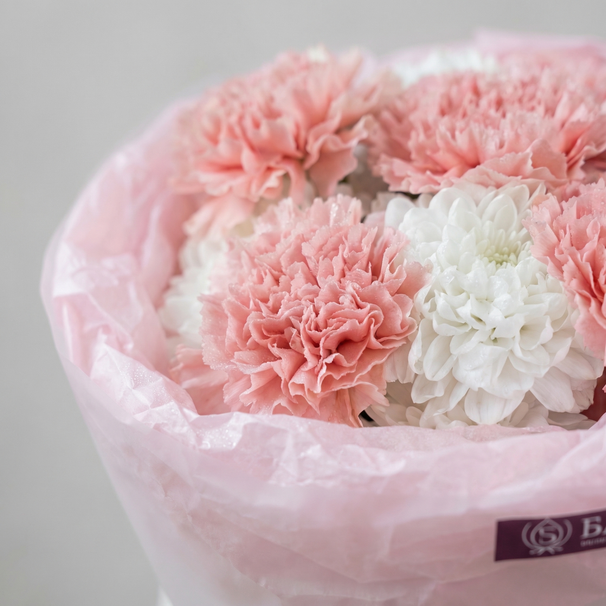 Букет Розовый шелк