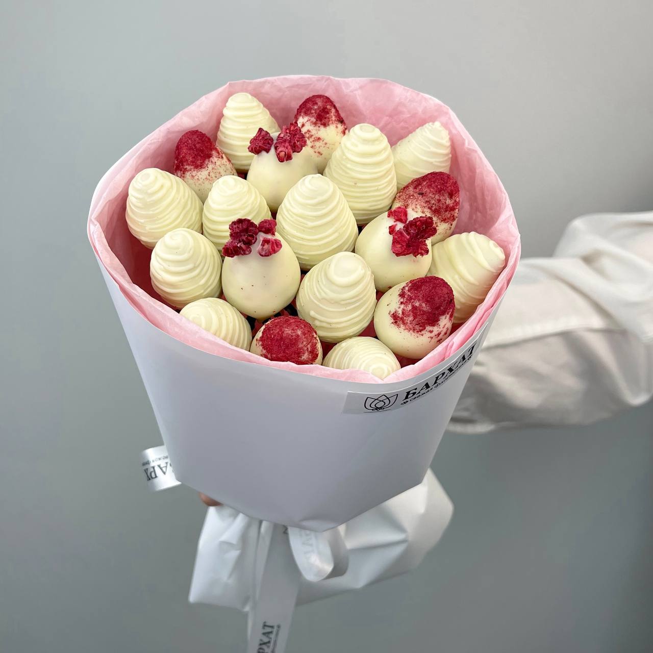 Букет Клубничный Шик