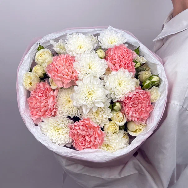 Букет Кремовое чудо