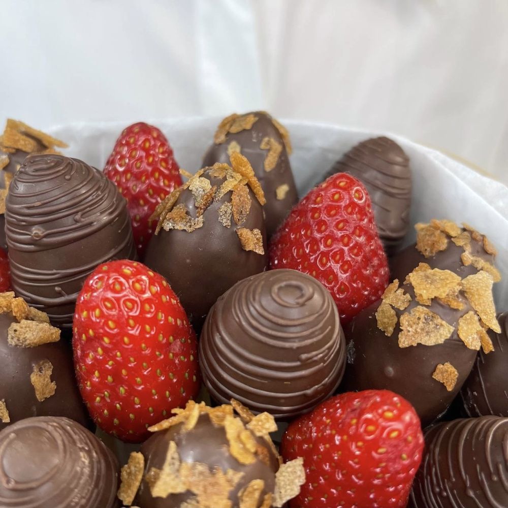 Букет Клубничный соблазн