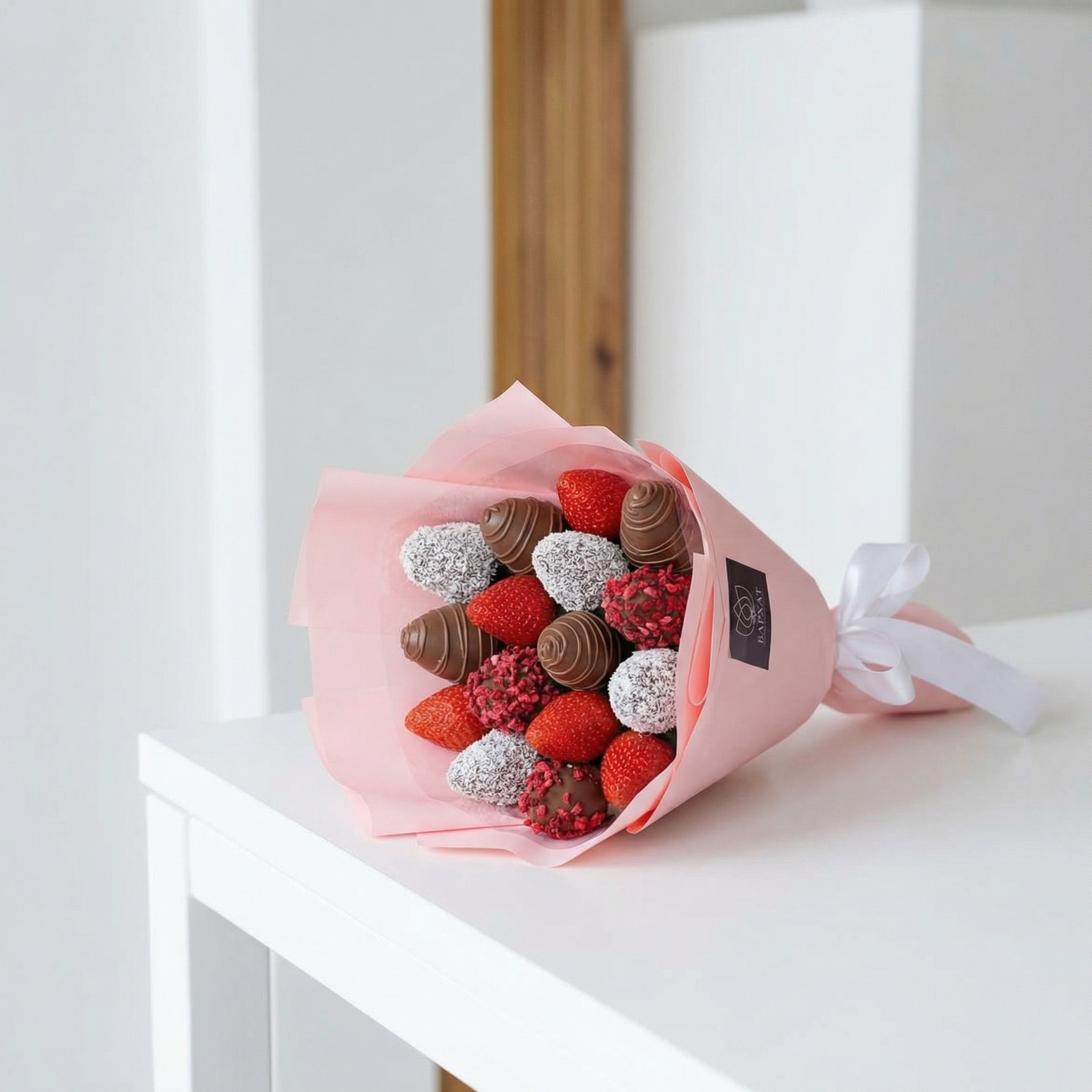 Букет Розовый рассвет