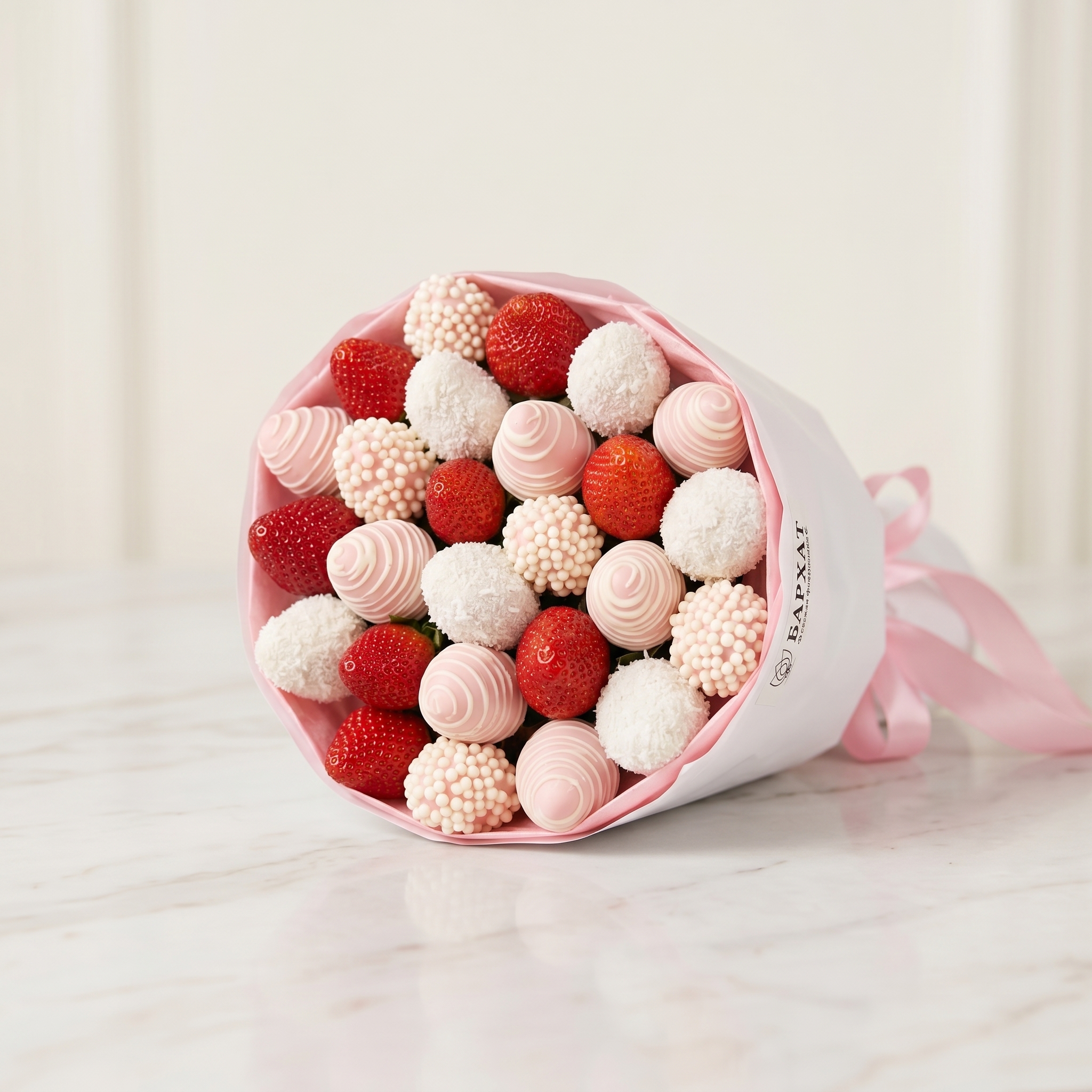 Букет Клубничные фантазии