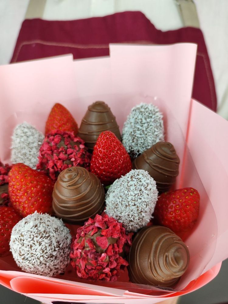 Букет Розовый рассвет