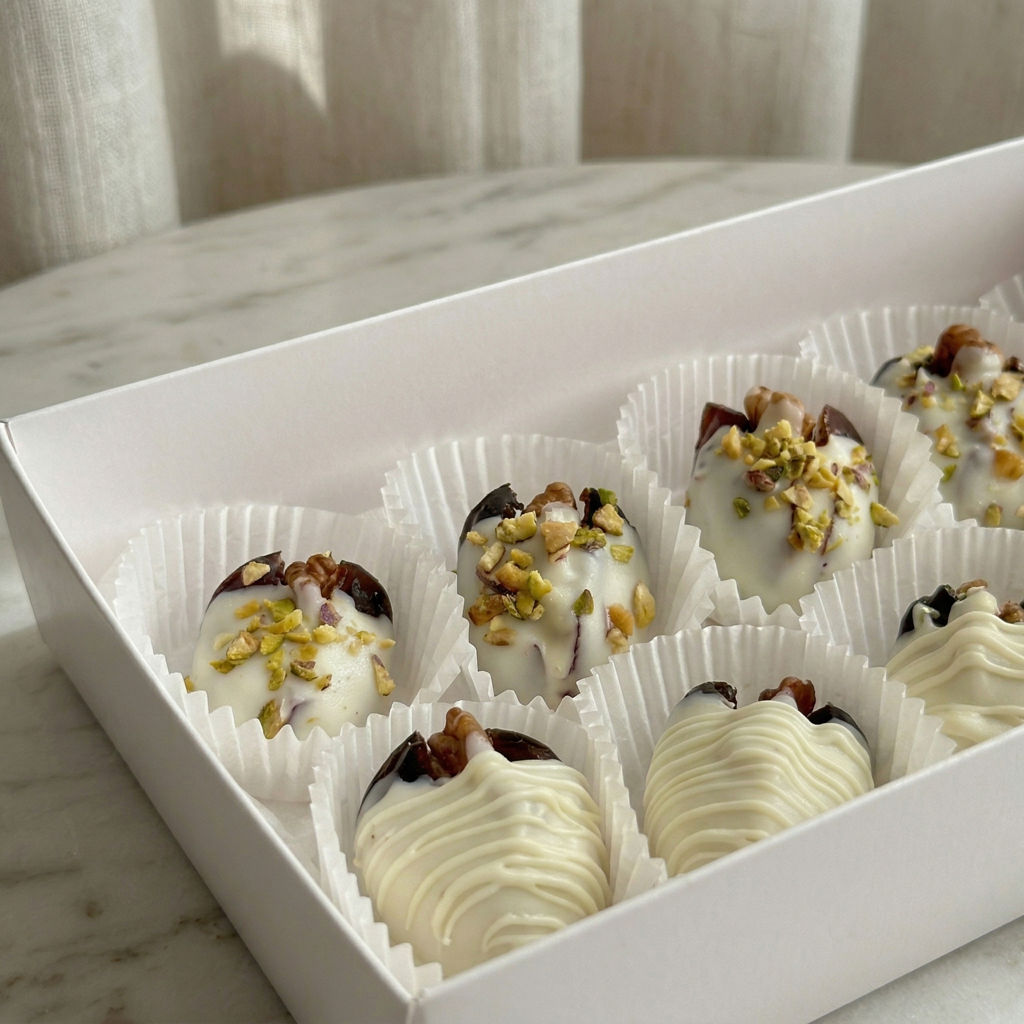 Букет Финики в шоколаде Сладкий дуэт