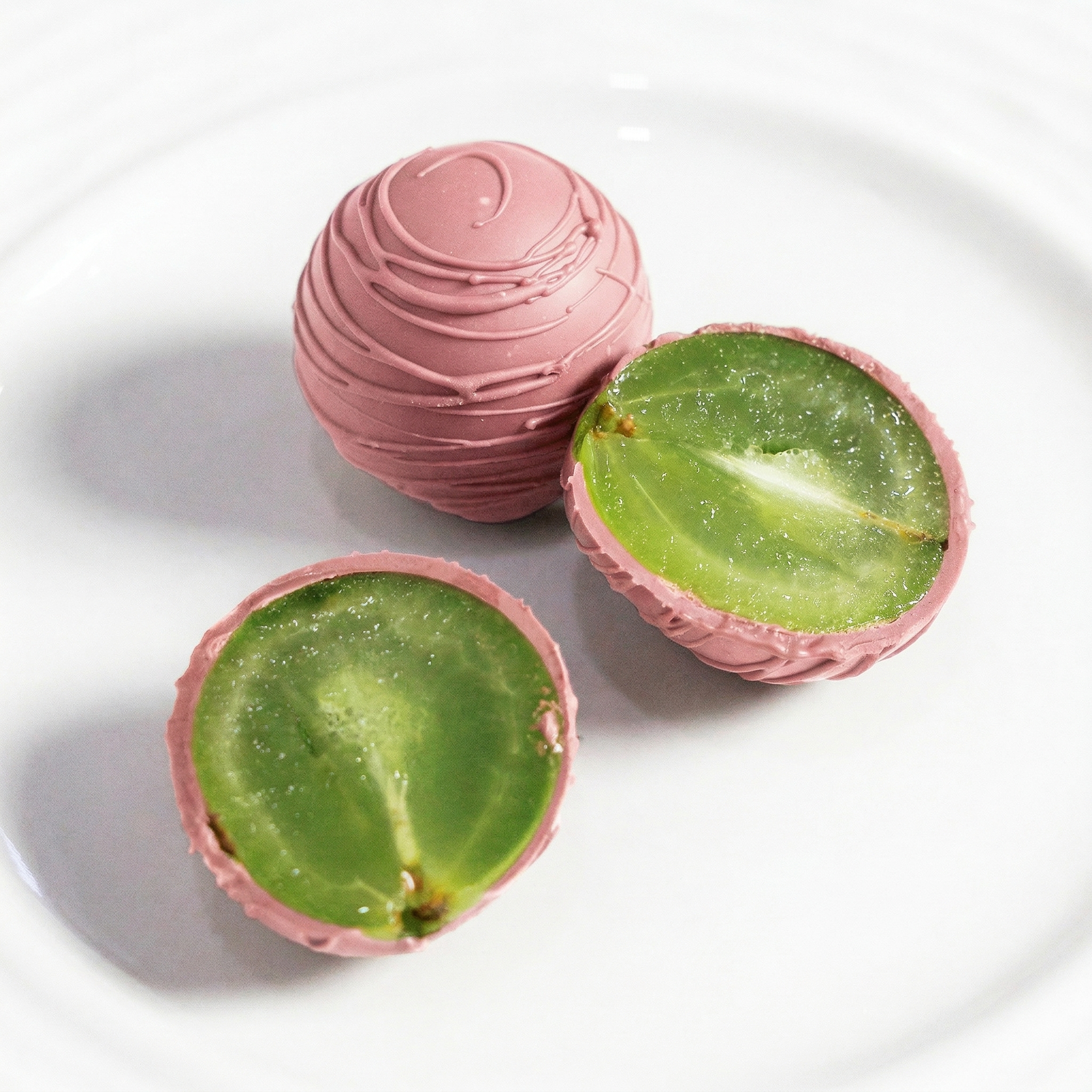 Букет Виноград в шоколаде Розовая пантера