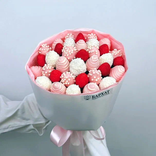 Букет Клубничные фантазии