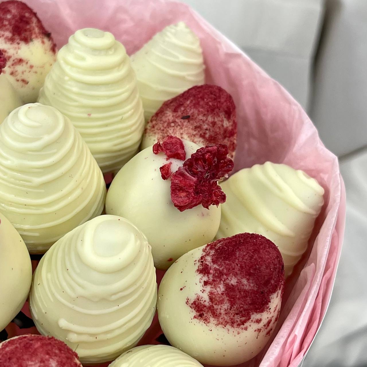 Букет Клубничный Шик