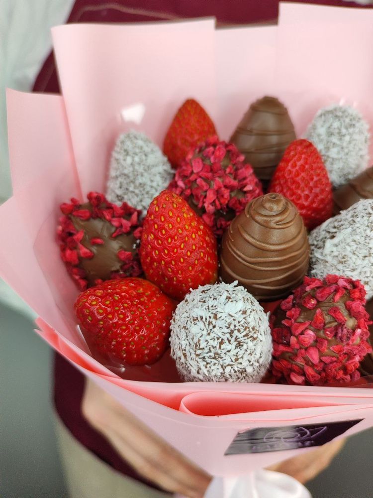 Букет Розовый рассвет