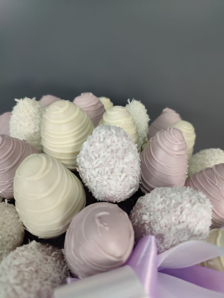 Букет Сказочный Букет в сиреневом боксе